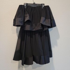 KEEPSAKE the Label Black Strapless Dress